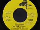 BARBARA ST. CLAIR: Teacherman / Jekyll And Hyde 45 (sl storage warp) rare Soul