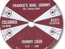 Rare 1959 JOHNNY CASH Country 78 RPM Record. Frankie's Man, Johnny