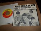 Original BEATLES 45 + PS I Want To Hold Your Hand VINYL NM PICTURE SLEEVE VG++