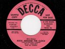ROCKABILLY-ORIG. PROMO-BILL HALEY/COMETS-DECCA 29124-ROCK AROUND THE CLOCK/THIRT