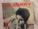 Brenda Lee - I'm Sorry  M-   1960   Ed2683 PS Vg/VG    VERY RARE