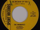 DRAMATICS: All Because Of You SPORT Northern Soul SUPER RARE Hear