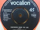 LITTLE JOHNNY TAYLOR SOMEWHERE DOWN THE LINE ORIGINAL UK VOCALION 45