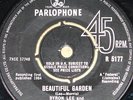BYRON LEE & DRAGONAIRES   BEAUTIFUL GARDEN b/w TOO LATE   UK PARLOPHONE SKA 7
