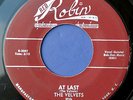 The VELVETS 45 I / At Last RED ROBIN 122 ORIGINAL 1953 Doo Wop R&B VG