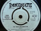 JOHN MAYALL - I'M YOUR WITCHDOCTOR ORIGINAL 1965 UK IMMEDIATE 45