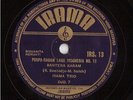 Rare 78 rpm Ethnic Record from Indonesia: Irama Trio / Ships Worldwide