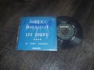 RARE SP JUKE BOX JOHNNY HALLYDAY  LES COUPS+1/ENCART COPIE