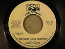 DANNY WHITE 45 Natural Soul Brother SSS INT'L wlp funk VG+