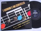 RUSTICHELLI CARLO 7 UOMINI E UN CERVELLO 1969 ITALIAN OST LP CAM MAG 10.017 EX