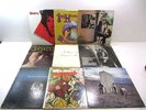 9 Vinyl Records- The Doors, Jimi Hendrix, The Rolling Stones, The Beach Boys ++