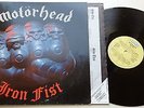 KLP191 - Motörhead - Iron Fist (204 636-320) German LP + OIS, bronze grey