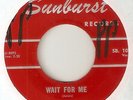 THE MONCLAIRS Wait For Me SUNBURST RARER STAFFORD  NORTHERN SOUL 45