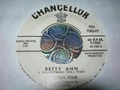 FABULOUS FOUR - Betty Ann/Prisoner Of Love - PROMO - 1961, TEEN R&R  Great