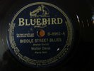 WALTER DAVIS BIDDLE STREET BLUES 78 RECORD FRISCO BLUES BLUEBIRD 8961