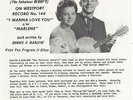 ?RONNIE & MARLENE I Wanna Love You/Marlene Westport 144  insert TEEN ROCKABILLY?
