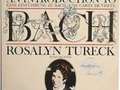 INTRODUCION TO BACH Rosaylyn Tureck SIGNED/AUTOGRAPHED CBS D 37275 digital RARE