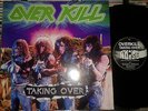 OVERKILL  taking over  LP  1987