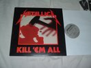 METALLICA Kill 'Em All '83 LP ORIG US MEGAFORCE SILVER 1st Sterling press MINT-