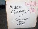 Alice Cooper Muscle Of Love Warner Brothers White Lable LP
