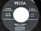 Rare US Doo Wop 45 on Vesta THE ELDAROS Rock A Bock / Please Surrender