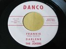 DARLENE AND THE JOKERS - FRANKIE Hawaii Hawaiian Doowop 45 rpm on DANCO 1960