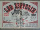 LED ZEPPELIN TOUR DATES ORIGINAL  ADVERT 24 X 16