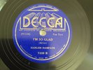 78 RPM Harlem Hamfats DECCA 7339 I'm So Glad      BLUES  N-