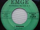 FIVE DISCS original 45 on EMGE I Remember The world is a beautiful place mg1122