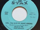 NORTHERN SOUL Ollie & The Nightingales GIRL YOU HAVE MY HEART Stax 45 Canadian