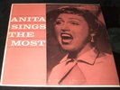 ANITA O'DAY Sings The Most LP RARE ORIGINAL U.S. VERVE CLEF DG MG-V-8259