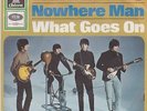 BEATLES Nowhere Man D Odeon 23171 PS Single 1966 M-/exc+ LIPPENSTIFT BACK COVER