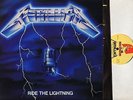 METALLICA ride the lightning MFN 27 A1/B1 with lyric inner 1984 LP EX/EX