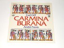 audiophile QUADROPHONIE - Andre Previn - LP - CARL ORFF - Carmina Burana -QUADRO