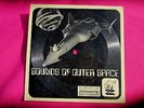 SOUNDS OF OUTER SPACE  cardboard sound sheet from AMT Galactic Cruiser model kit