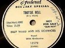 BILLY WARD & HIS DOMINOES 78 RPM PROMO - Tootsie Roll