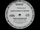 GLADYS KNIGHT & THE PIPS TASTE OF BITTER LOVE / BOURGIÉ BOURGIÉ PROMO W/L 12