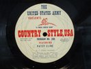 US Army Country Style, USA With Patsy Cline & Billy Walker LP