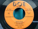Original 1958 Doo Wop 45 : Vince Castro   Bong Bone   You're My girl   Doe 102