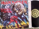Iron Maiden - Number of the Beast UK LP w/inner (EMI, 1982) VG+/VG