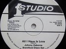 JOHNNY OSBOURNE All I Have is Love / BOB & TYRONE I Don't Care STUDIO ONE 12