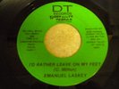 EMANUEL LASKEY- DT- I'D RATHER LEAVE ON MY FEET - RARE MICHIGAN MODERN SOUL HEAR
