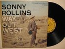Sonny Rollins - Way Out West - Original Mono Contemporary Deep Groove
