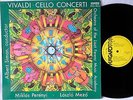 Vivaldi Cello Concertos Miklós Perényi Cello NM ED1 LP