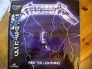 Metallica Ride the lightning Vinyl  light blue vinyl rare Japan