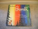 NEW WALT DISNEY'S BAMBI MOTION PICTURE SOUND TRACK SEALED LP RECORD 1963 1203
