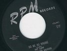 Rockabilly Pat Cupp RPM 461 Do me no wrong / Baby come back ?