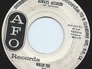 New Orleans Soul 45 Willie Tee 'Always Accused'/'All For One' AFO Hear