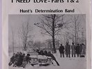 HUNT'S DETERMINATION BAND: I Need Love / Part 2 45 (PS, Awesome Michigan funk )