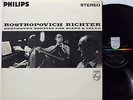 ROSTROPOVICH/RICHTER Beethoven Sonatas For Piano & Cello 2LP 1963 Philips DG EX+